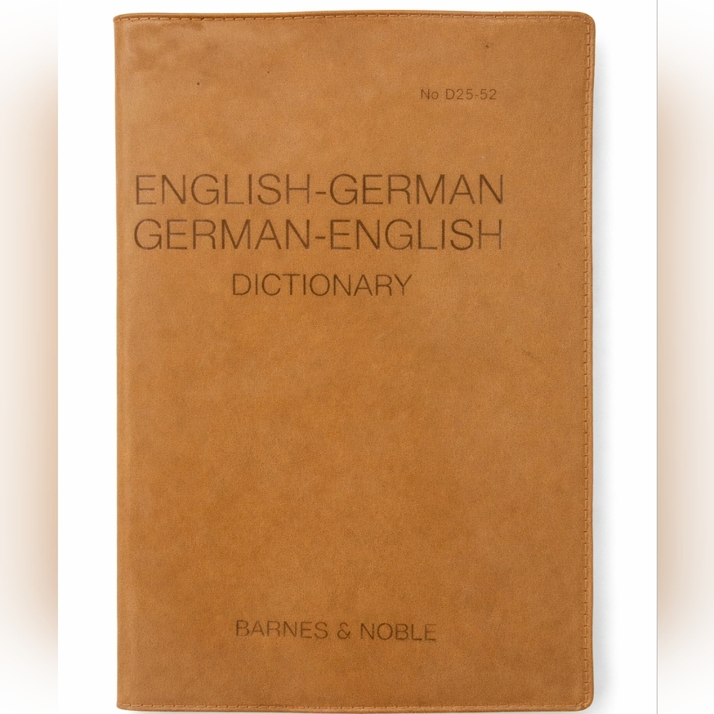 Vintage 1967 English German German English Pocket Dictionary Barnes & Noble
